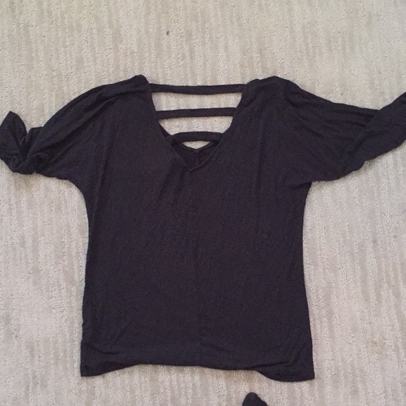 WHBM 3/4 sleeve tee - Picture 2 of 3